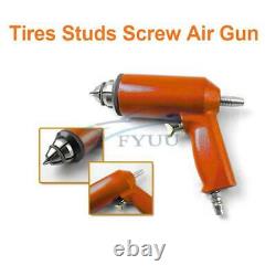 1000Pcs Car Tyre Snow Spikes Chains Stud Screw with Orange Tire Nail Air Gun Tool