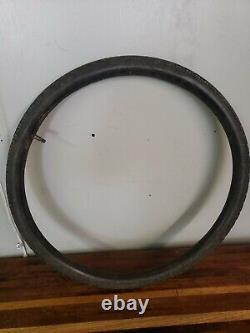 Antique NO. 76 GIANT CHAIN TREAD Company Chain Tread 24 Single Tube Tire
