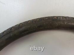 Antique NO. 76 GIANT CHAIN TREAD Company Chain Tread 24 Single Tube Tire