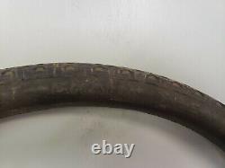 Antique NO. 76 GIANT CHAIN TREAD Company Chain Tread 24 Single Tube Tire