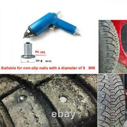 Car Tires Studs Screw Air Gun Wheel Tyre Snow Chains Stud Installation Tool Blue