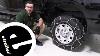Etrailer Konig Self Tensioning Snow Tire Chains Installation 2018 Nissan Titan Xd