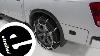 Etrailer Review Of The Titan Chain Tire Chains W Cams