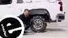 Etrailer Titan Twist Link Tire Chains Installation 2023 Chevrolet Silverado 2500