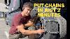 How To Put Chains On Semi Truck Tire In Just 2 Minutes