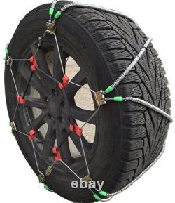 TireChain.com Compatible with 2021 Nissan Titan XD S 245-75-17Cable Tire Chains