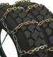 Titan Alloy Square Link Tire Chains Dual Cam On Road Ice/snow 7mm 8.25-20