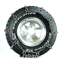 Titan Alloy Square Link Tire Chains On/Off Road Ice/SnowithMud 8mm 315/70-17