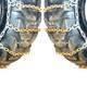 Titan Alloy Square Link Tractor Tire Chains Ice Snow Mud 10mm 12.5/80-18