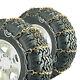 Titan Alloy Square Link Truck Cam Tire Chains On Road Ice/snow 5.5mm 225/65-18