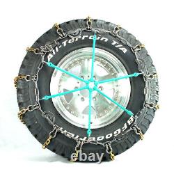 Titan Alloy Square Link Truck CAM Tire Chains On Road Ice/Snow 5.5mm 225/65-18