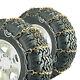 Titan Alloy Square Link Truck Cam Tire Chains On Road Ice/snow 5.5mm 225/75-15