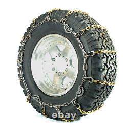 Titan Alloy Square Link Truck CAM Tire Chains On Road Ice/Snow 5.5mm 225/75-15
