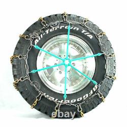 Titan Alloy Square Link Truck CAM Tire Chains On Road Ice/Snow 5.5mm 235/55-20