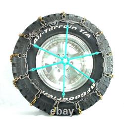 Titan Alloy Square Link Truck CAM Tire Chains On Road Ice/Snow 5.5mm 255/60-20