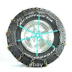 Titan Alloy Square Link Truck CAM Tire Chains On Road Ice/Snow 7mm 11-24.5
