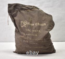 Titan Chain Mud Service Tire Chains 1 Pair Ladder Pattern Twist Link Manual