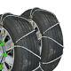 Titan Diagonal Cable Tire Chains On Road Snowithice 9.82mm 185/80-14