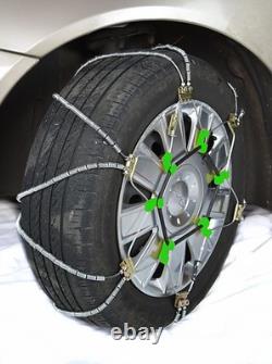 Titan Diagonal Cable Tire Chains On Road SnowithIce 9.82mm 225/55-17