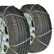 Titan Diagonal Cable Tire Chains Snow Or Ice Covered Roads 10.98mm 235/50-19