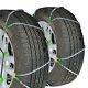 Titan Diagonal Cable Tire Chains Snow Or Ice Covered Roads 10.98mm 265/55-17