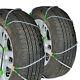 Titan Diagonal Cable Tire Chains Snow Or Ice Covered Roads 10.98mm 9.50-16.5