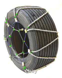 Titan Diagonal Cable Tire Chains SnowithIce Covered Roads 17.64mm 11-22.5