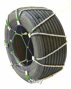 Titan Diagonal Cable Tire Chains SnowithIce Covered Roads 17.64mm 295/75-22.5