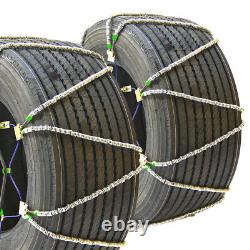 Titan Diagonal Cable Tire Chains SnowithIce Covered Roads 17.64mm 445/50-22.5