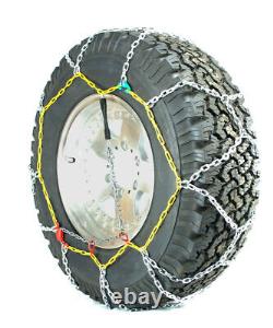 Titan Diamond Alloy Square Tire Chains On Road SnowithIce 3.7mm 215/85-16