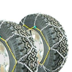Titan Diamond Alloy Square Tire Chains On Road SnowithIce 3.7mm 265/70-17