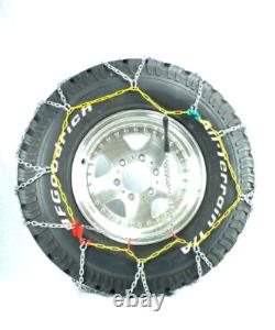 Titan Diamond Alloy Square Tire Chains On Road SnowithIce 3.7mm 275/60-18