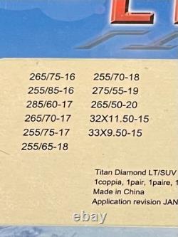 Titan Diamond LT/SUV Snow Tire Chains #2326 New