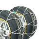 Titan Diamond Pattern Alloy Square Tire Chains Onroad Snowithice 3.7mm 135/80-13