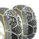 Titan Diamond Pattern Alloy Square Tire Chains On Road Snow 4.7mm 255/85-16
