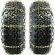 Titan Hd Alloy Square Link Tire Chains Cam On Road Ice/snow 8mm 35x12.50-22