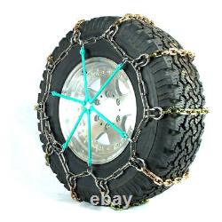 Titan HD Alloy Square Link Tire Chains On/Off Road Ice/SnowithMud 7mm 245/70-19.5