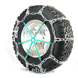 Titan HD Mud Service Light Truck Link Tire Chains OffRoad Mud 8mm 245/75-17