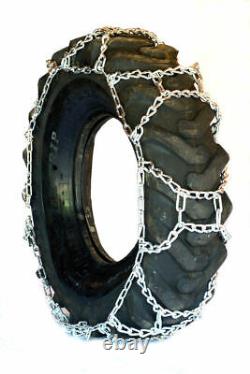 Titan H-Pattern Tractor Link Tire Chains Snow Ice Mud 10mm 10.5/80-18