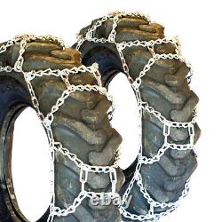 Titan H-Pattern Tractor Link Tire Chains Snow Ice Mud 10mm 12.4-16