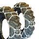 Titan H-pattern Tractor Link Tire Chains Snow Ice Mud 10mm 13.5-16.1