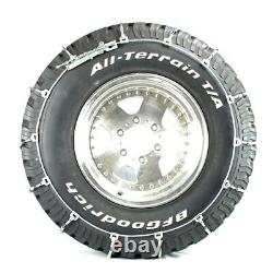 Titan Light Truck Cable Tire Chains Snow or Ice Covered Roads 10.3mm 35x10.50-15