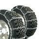 Titan Light Truck Link Tire Chains On Road Snowithice 5.5mm 10-16.5