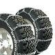 Titan Light Truck Link Tire Chains On Road Snowithice 5.5mm 245/55-19