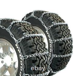 Titan Light Truck Link Tire Chains On Road SnowithIce 7mm 305/70-17