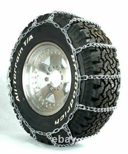 Titan Light Truck Link Tire Chains On Road SnowithIce 7mm 35x10.50-15