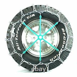 Titan Light Truck V-Bar Tire Chains Ice or Snow Covered Roads 5.5mm 245/70-15