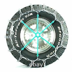 Titan Light Truck V-Bar Tire Chains Ice or Snow Covered Roads 5.5mm 265/70-18
