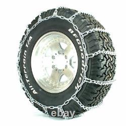 Titan Light Truck V-Bar Tire Chains Ice or Snow Covered Roads 5.5mm 265/75-15