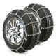 Titan Passenger Link Tire Chains Snow Or Ice Covered Road 5mm 245/50-13